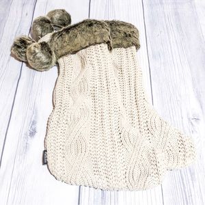 SAFAVIEH Gingerbread Christmas Stockings - Beige, Set of 2